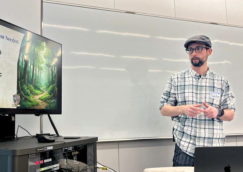 Dale Berry presenting for TAIP